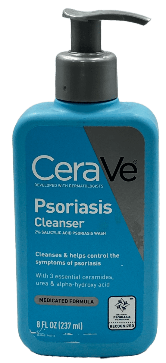 Cerave – Psoriasis Cleanser – 2% Salicyclic Acid Psoriasis Wash – 8 FL OZ