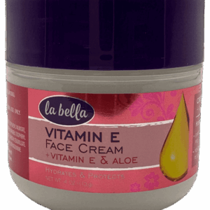 La Bella Face Cream – Vitamin E & Aloe – 4 OZ