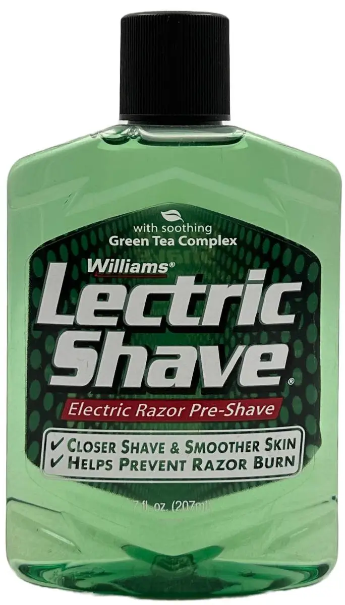Williams – Lectric Shave – Electric Razor Pre-Shave – 7 FL OZ