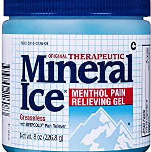 Mineral Ice – Menthol Pain Relieving Gel – 8  FL Oz.
