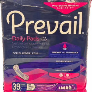 Prevail Daily Pads – Long  – 39 Ct